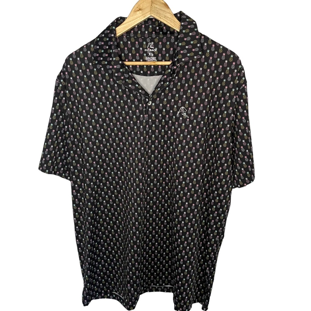 Rhoback Pineapple Golf Polo